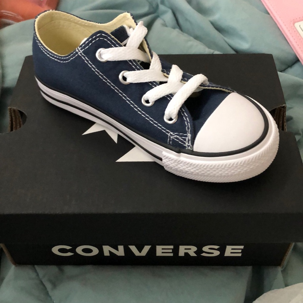Children’s Navy Blue Chuck Taylors